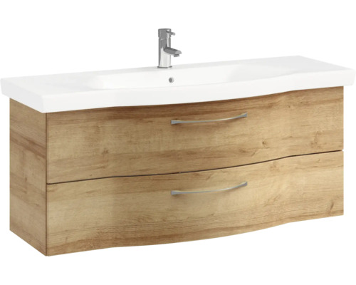 Waschtisch mit zwei Schubladen und Armatur