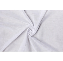 Weißer Dekostoff, gewellt