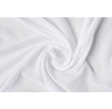 Weißer Gardinenstoff, transparent und leicht