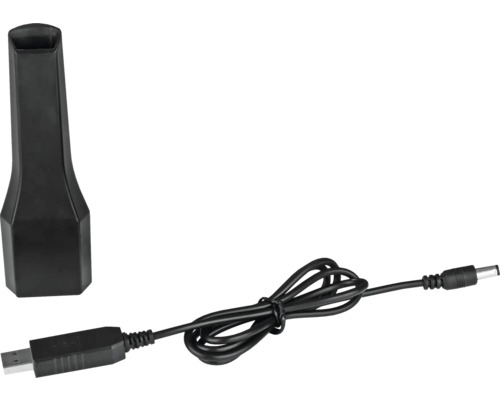 Ladestation mit USB-Ladekabel