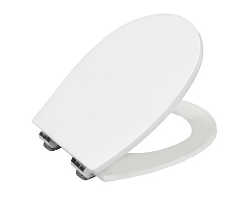 Toilettensitz aus Kunststoff mit Edelstahlscharnieren