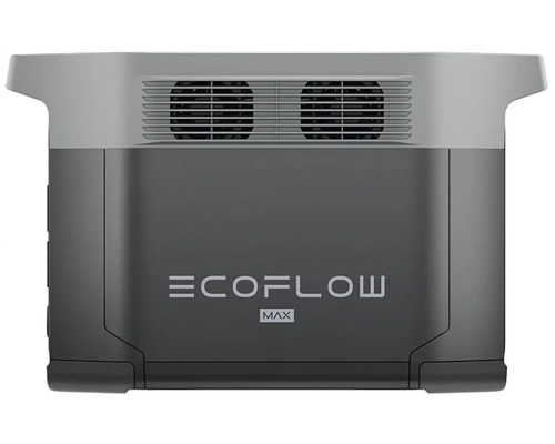 EcoFlow Max Powerstation mit Lüftungsgittern