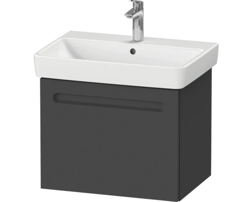 Waschtisch mit Unterschrank und Armatur für das Badezimmer