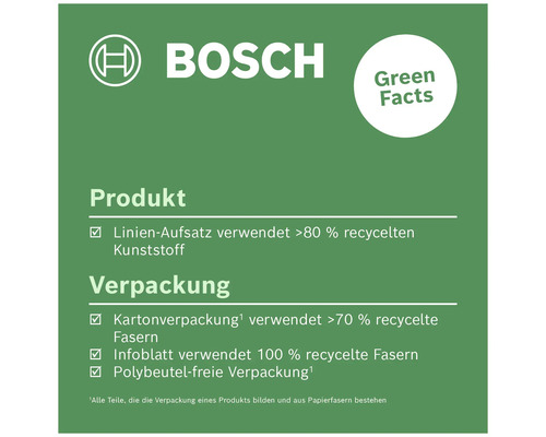 Systemzubehör Bosch Zamo Linienadapter