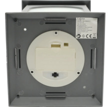 Unterseite einer Lafiora Leuchte mit Batteriefach und Schalter