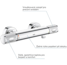 Grohe Quickfix Duscharmatur mit Thermostat PRECISION FEEL chrom 34790000-thumb-17