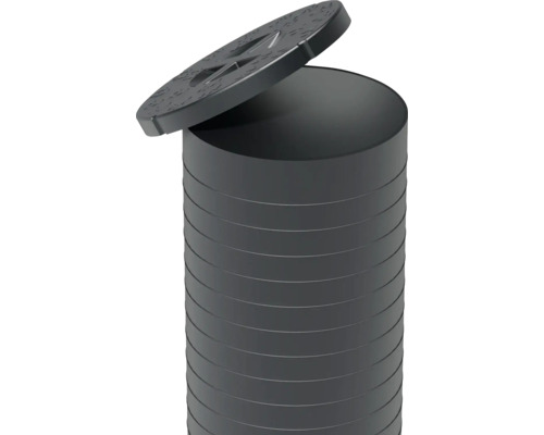 Regentonnenattrappe mit Deckel