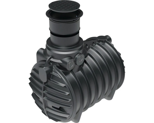 Kläranlage mit Deckel