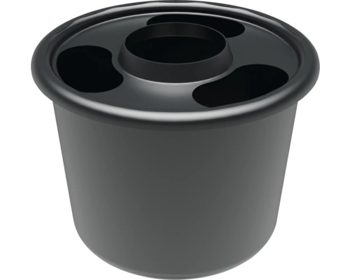 Schirmständer aus Kunststoff mit vier Öffnungen