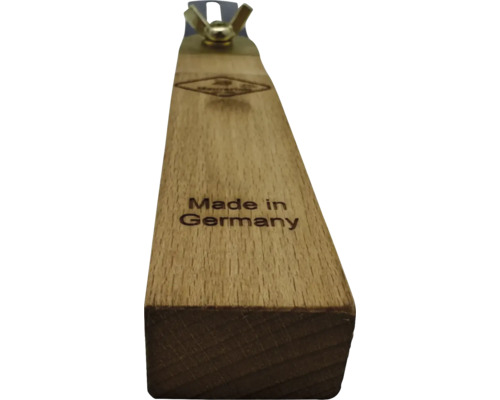 Hobel mit Holzgriff und Herkunftsbezeichnung Made in Germany