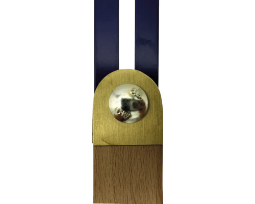 Winkelmesser mit Holzgriff und Metalleinsatz