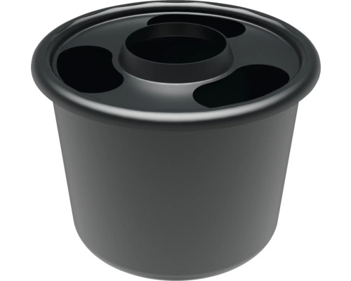 Schirmständer aus Kunststoff mit mehreren Öffnungen