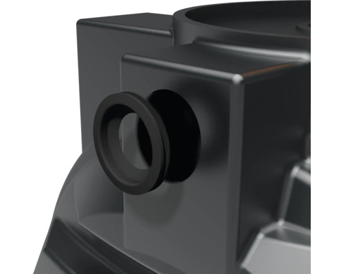 Detailansicht eines Tanks mit Dichtung