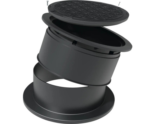 Schachtabdeckung und Zubehör zur Installation