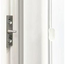 Haustür Aluminium/PVC Smart A400 2.0 RC2 anthrazit 1000 x 2100 mm Rechts inkl. Beschlagset, Stangengriff, Profilzylinder inkl. 3 Schlüssel