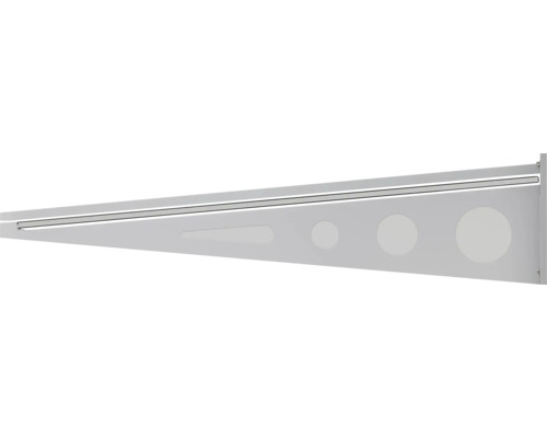 Regalträger aus Metall mit Aussparungen