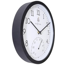 Wanduhr mit Thermometer