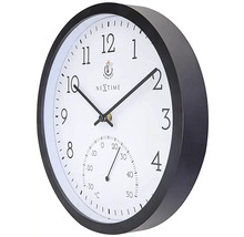 Wanduhr mit Thermometer