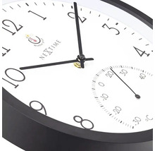 Nextime Wanduhr mit Thermometer