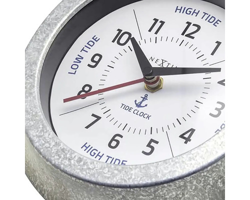 Tide Uhr mit Anzeige für Hochwasser und Niedrigwasser