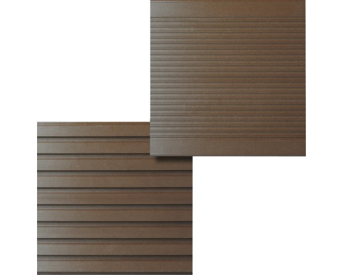 Terrassendiele mit geriffelter Oberfläche