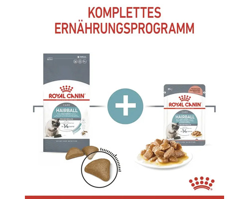 Royal Canin Hairball Care Katzennahrung Komplettprogramm mit Trocken- und Nassfutter
