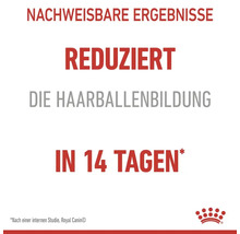 Reduzierte Haarballenbildung in 14 Tagen