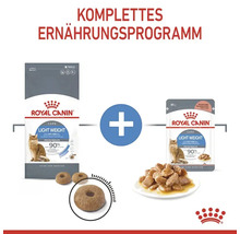 Komplettes Ernährungsprogramm mit Royal Canin Light Weight Trocken- und Nassfutter für Katzen