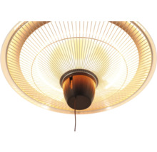 Deckenstrahler Calienta mit Halogen-Heizelement 42 x 24,5 cm 1500 W mit Zugschnurschalter und 50 cm Deckenkette-thumb-4 Deckenstrahler Calienta mit Halogen-Heizelement 42 x 24,5 cm 1500 W mit Zugschnurschalter und 50 cm Deckenkette-thumb-4