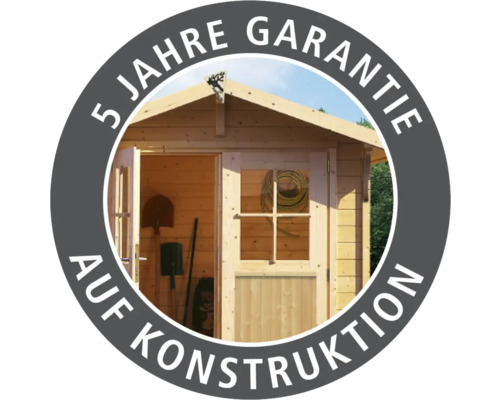Fünf Jahre Garantie auf die Konstruktion