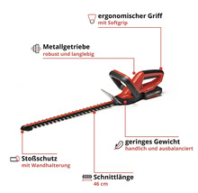 Akku-Heckenschere Einhell Power-X-Change GE-CH 1846 inkl. Akku und Ladegerät-thumb-2