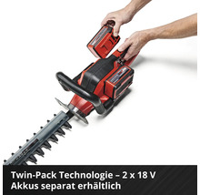 Akku Heckenschere Einhell Power-X-Change GE-CH 36/65 Li-Solo ohne Akku und Ladegerät( 2x18V )-thumb-4