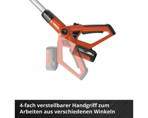 Einhell Akku-Hochentaster mit vierfach verstellbarem Handgriff