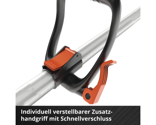 Zusatzhandgriff mit Schnellverschluss für Gartengeräte