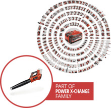 Einhell Akku-Laubbläser als Teil der Power X-Change Familie