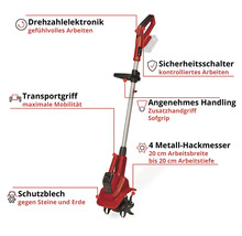 Akku Bodenhacke Einhell Power X-Change GE-CR 18/20 Li E ohne Akku und Ladegerät-thumb-2 Akku Bodenhacke Einhell Power X-Change GE-CR 18/20 Li E ohne Akku und Ladegerät-thumb-2