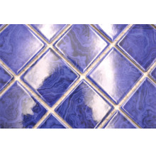 Keramikmosaik SD 641N Quadrat uni Marine Blue glänzend 30,4x30,4cm-thumb-4