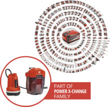 Akku Klarwasser Tauchdruckpumpe Einhell Power-X-Change GE-PP 18 RB li ohne Akku und Ladegerät-thumb-11