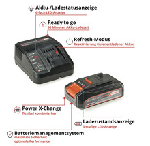 Starter Kit Einhell Power-X-Change 18V 2,5 Ah-thumb-1