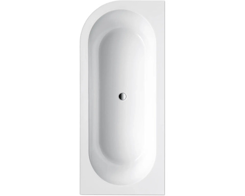 Aufnahme von oben einer Badewanne.