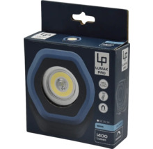 LUMAK PRO LED Akku Arbeitsleuchte dimmbar 480-1400 lm Leuchtdauer 7,5-2,5h 6500 K IP65 IK07 USB-C-thumb-1