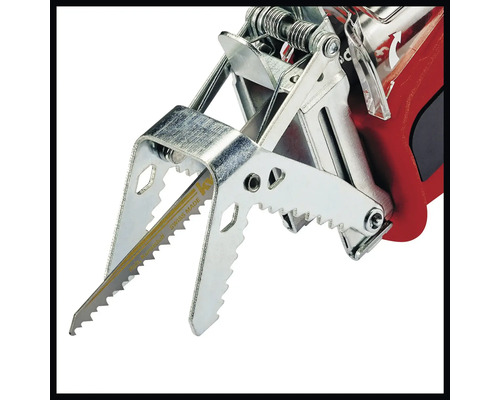 Metallsäge mit Mechanik und Sägeblatt