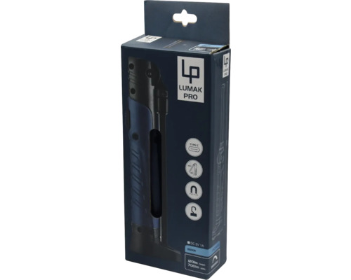 Lumak Pro Werkstattleuchte in Produktverpackung