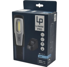 LUMAK PRO LED Akku Arbeitsleuchte 250+600 lm Ladestation USB-C LD4,5-1,8h 65 K IP54 IK07-thumb-4