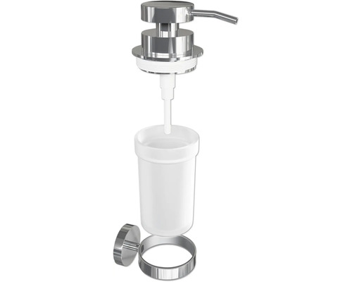 Seifenspender zur Wandmontage mit Behälter