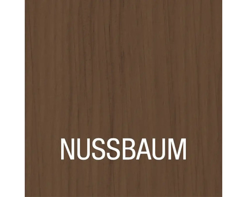 Holzoberfläche in Nussbaumoptik