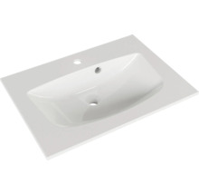 Badmöbel-Set Pelipal Sunline 300 BxHxT 67 x 49,9 x 48 cm Frontfarbe eiche riviera Badmöbelset 2-teilig mit Waschtisch Mineralmarmor