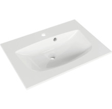 Badmöbelset 2-teilig Pelipal Sunline 300 BxHxT 67 x 49,9 x 48 cm Frontfarbe sangallo grau mit Waschtisch Mineralmarmor Griff chrom SET-164-004