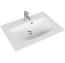 Waschtisch mit Armatur für das Badezimmer