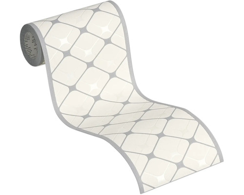 Tapetenrolle mit geometrischem Muster